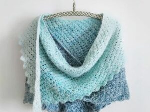 tomis wave shawl pattern