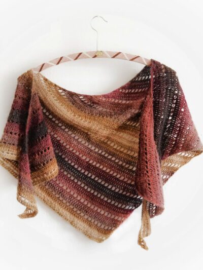 Kizilkaya shawl - crochet pattern