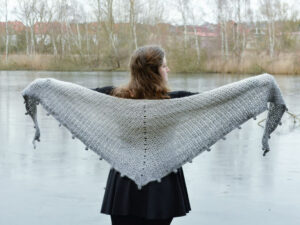Aglaia shawl crochet pattern