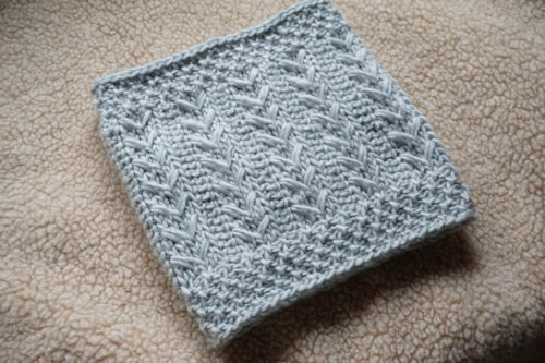 Skybridge Hat & Cowl Set Tunisian Crochet Pattern PDF — Stitch