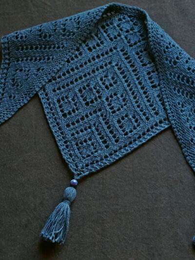 Baltic sea bandana - Knitting pattern