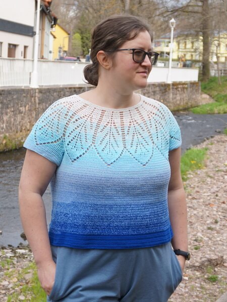 Calliandra summer top crochet pattern 7 Calliandra summer top crochet pattern - Image 6